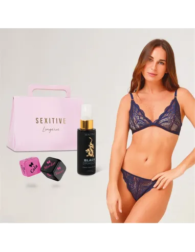 Kit spicy azul | Sexitive | Conjuntos