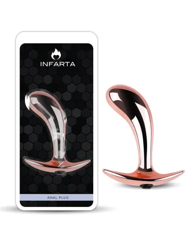 Anal plug ergo rose metal small | Infarta toys | Plugs