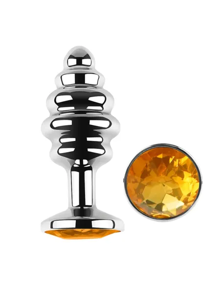 Anal plug luna metal small golden | Infarta toys | Plugs