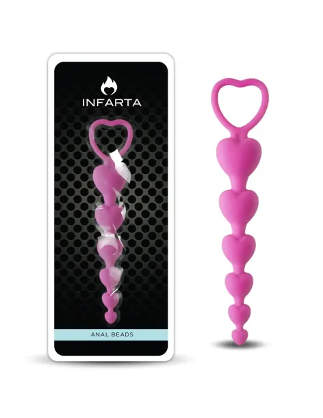 Anal plug love silicone medium pink | Infarta toys | Varitas y bolas