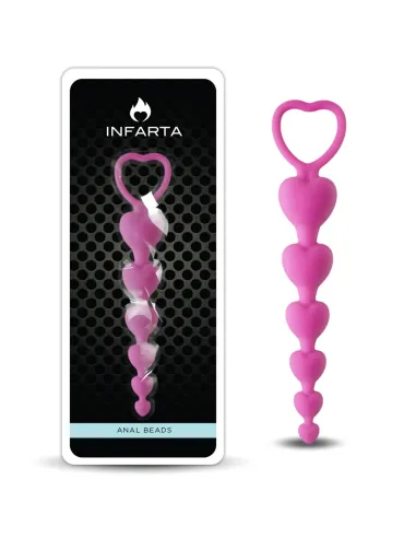 Anal plug love silicone medium pink | Infarta toys | Varitas y bolas