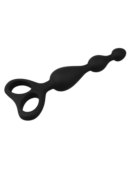 Anal plug fantasy silicone black | Infarta toys | Varitas y bolas