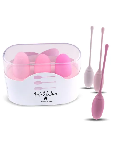 Kegel balls petal wave | Infarta toys | Bolas y huevos vaginales
