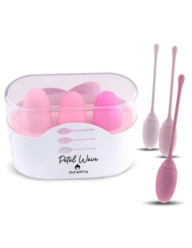 Kegel balls petal wave | Infarta toys | Bolas y huevos vaginales