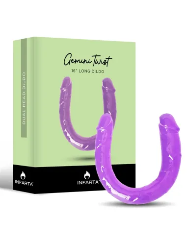 Double dildo geminitwist | Infarta toys | Dildos macizos