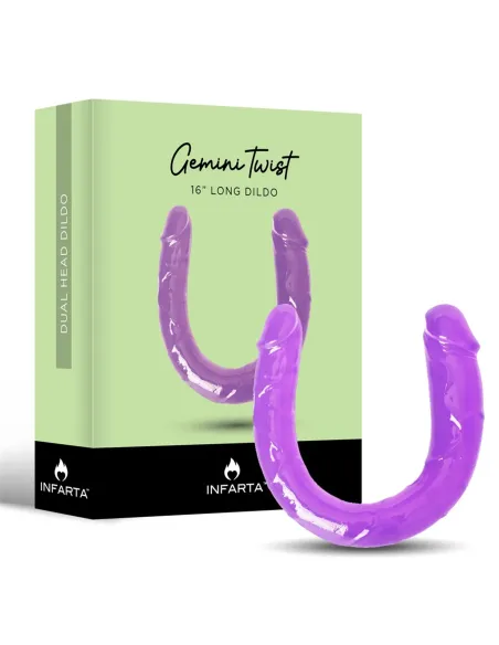 Double dildo geminitwist | Infarta toys | Dildos macizos