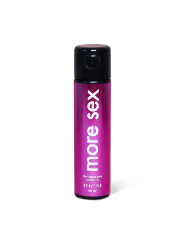 Gel íntimo lubricante saborizado more sex - berries | Sexitive | Intimos