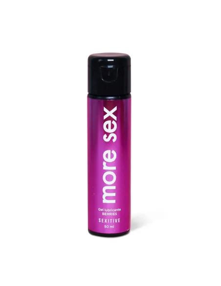 Gel íntimo lubricante saborizado more sex - berries | Sexitive | Intimos