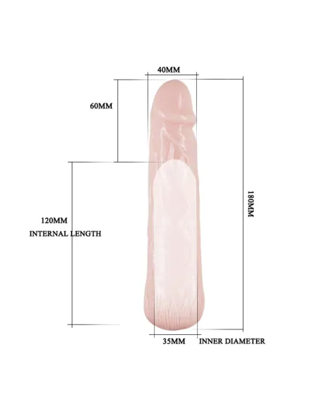 Funda con extencion pene | Baile | Fundas y extensiones