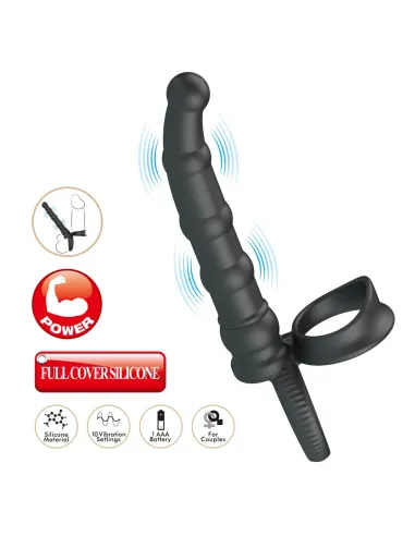 Varita anal con anillo vibrador | Baile | Varitas y bolas