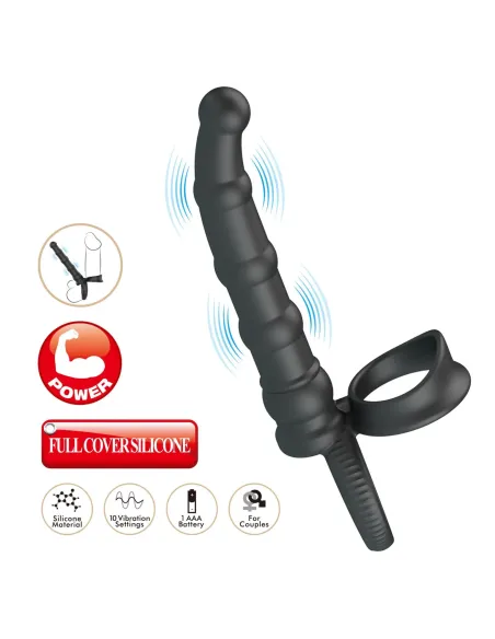 Varita anal con anillo vibrador | Baile | Varitas y bolas