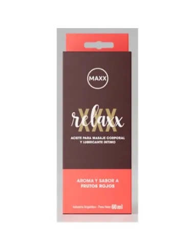 Maxx gel relaxx frutos rojos 60 gramos | Maxx | Intimos