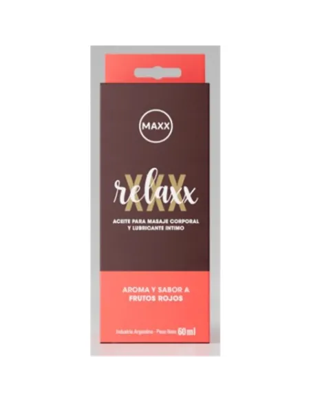 Maxx gel relaxx frutos rojos 60 gramos | Maxx | Intimos