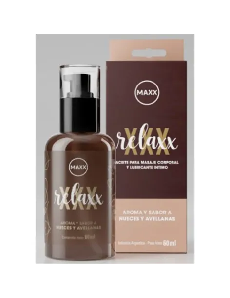 Maxx gel relaxx nueces y avellanas 60 gramos | Maxx | Intimos