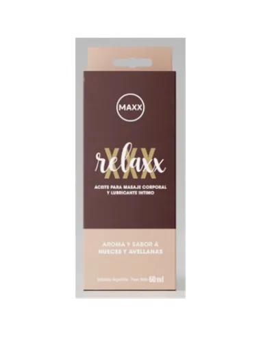 Maxx gel relaxx nueces y avellanas 60 gramos | Maxx | Intimos