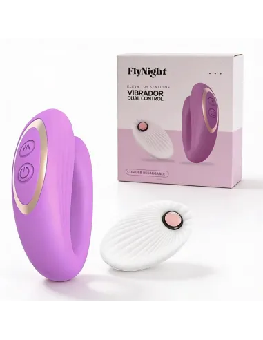 Vibrador dual control vioelta / c9002 | Fly night | Vibradores