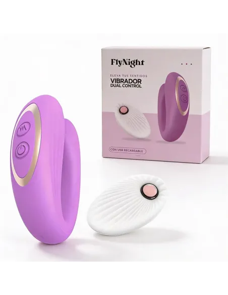 Vibrador dual control vioelta / c9002 | Fly night | Vibradores