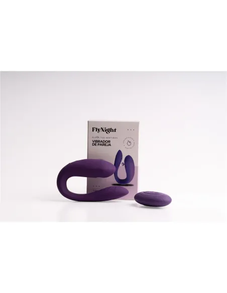 Vibrador de pareja rosa / c9003 | Fly night | Estimuladores