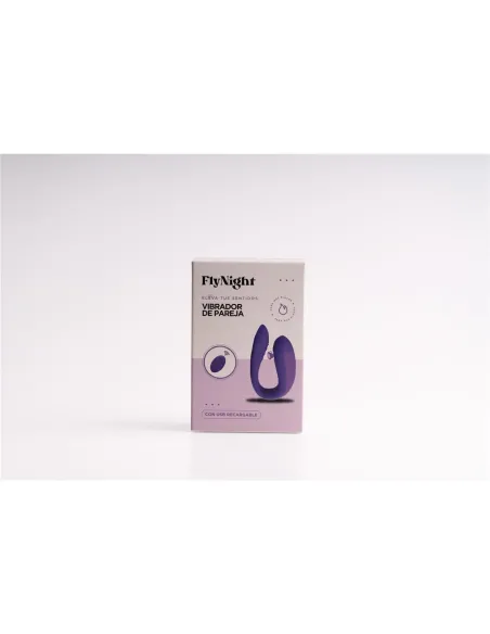 Vibrador de pareja violeta / c9003 | Fly night | Estimuladores