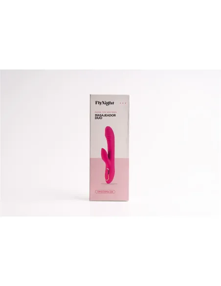 Masajeador duo rosa / c9009 | Fly night | Masajeadores