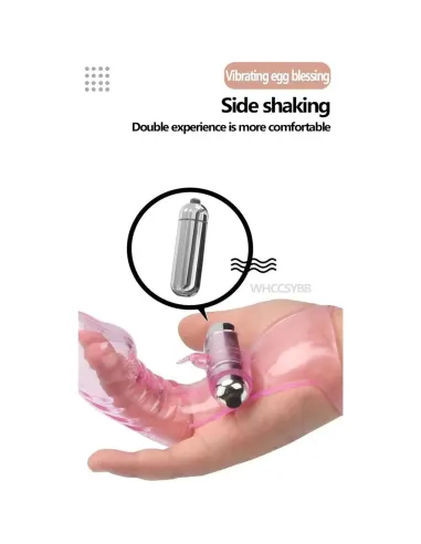 Finger vibrator bullet transparente / c9012 | Fly night | Vibradores