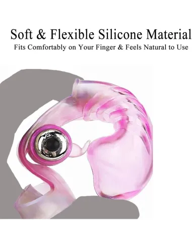 Finger vibrator bullet transparente / c9012 | Fly night | Vibradores