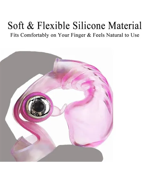 Finger vibrator bullet transparente / c9012 | Fly night | Vibradores