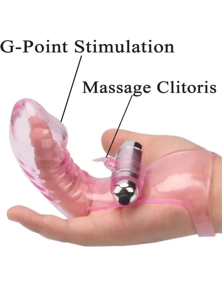 Finger vibrator bullet transparente / c9012 | Fly night | Vibradores