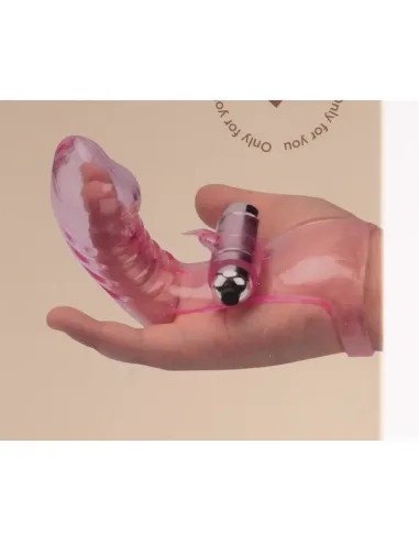 Finger vibrator bullet transparente / c9012 | Fly night | Vibradores
