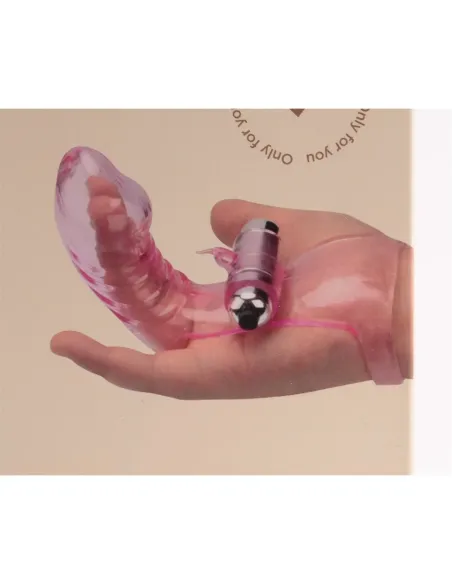 Finger vibrator bullet transparente / c9012 | Fly night | Vibradores
