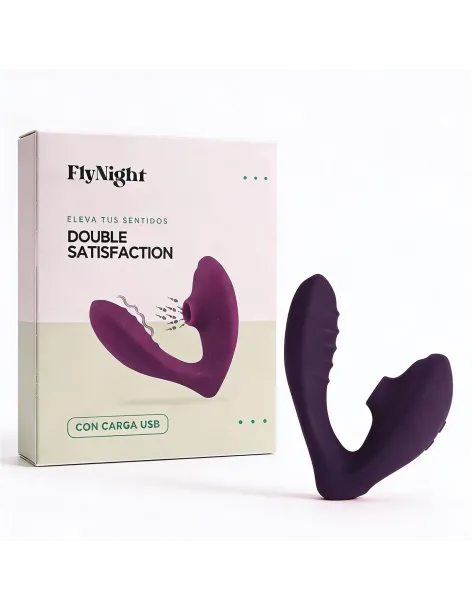 Doble satisfaction violeta oscuro / c9027 | Fly night | Succionadores