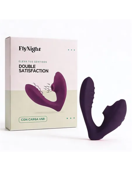 Doble satisfaction violeta oscuro / c9027 | Fly night | Succionadores
