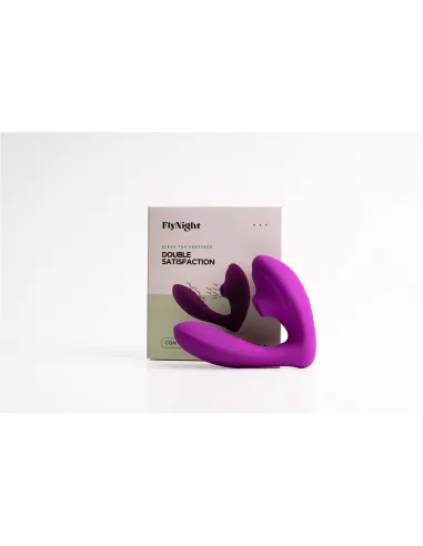 Doble satisfaction violeta oscuro / c9027 | Fly night | Succionadores