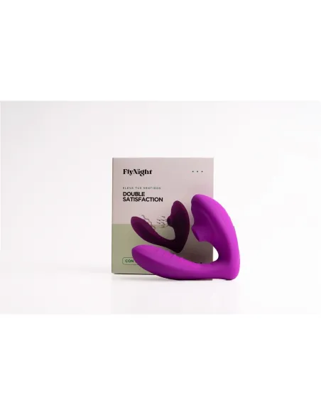 Doble satisfaction violeta oscuro / c9027 | Fly night | Succionadores