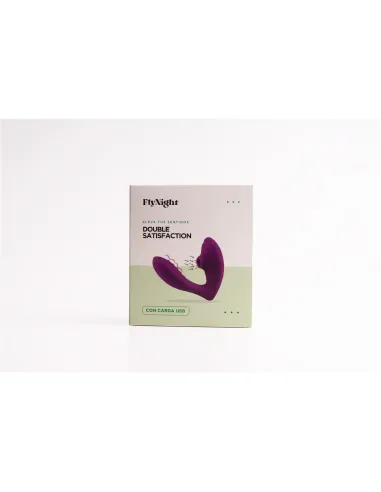 Doble satisfaction violeta oscuro / c9027 | Fly night | Succionadores