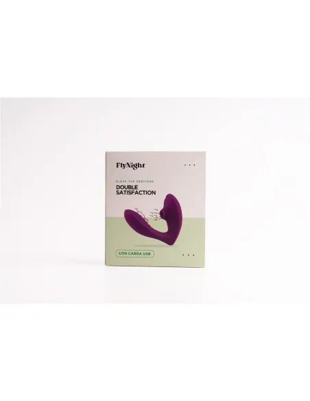 Doble satisfaction violeta oscuro / c9027 | Fly night | Succionadores
