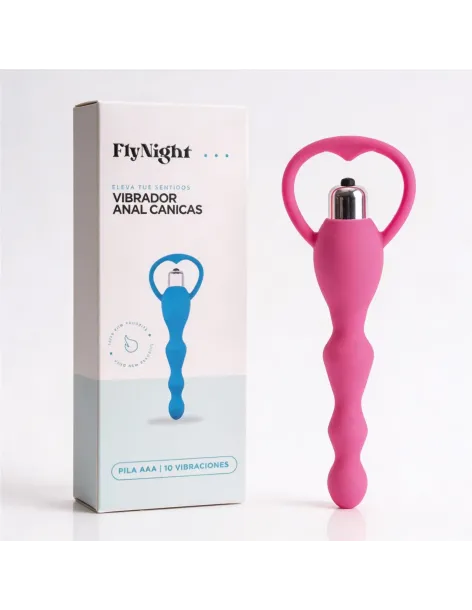 Vibrador anal canicas rosa / c9032 | Fly night | Vibradores