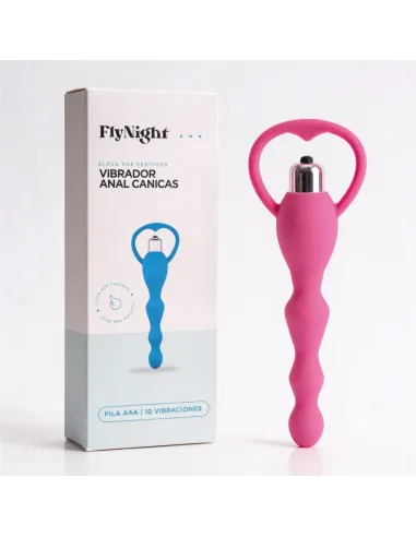 Vibrador anal canicas rosa / c9032 | Fly night | Vibradores