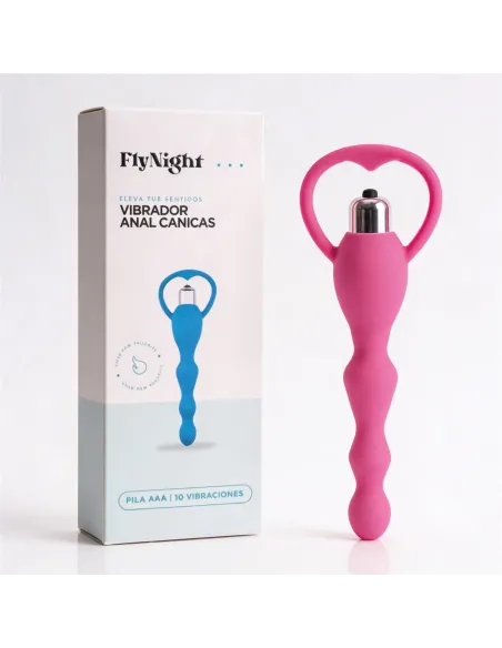 Vibrador anal canicas rosa / c9032 | Fly night | Vibradores
