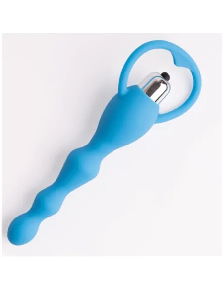 Vibrador anal canicas celeste / c9032 | Fly night | Vibradores