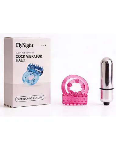 Anillo vibrator halo rosa / c9041 | Fly night | Anillos