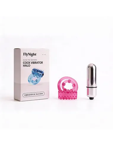 Anillo vibrator halo rosa / c9041 | Fly night | Anillos