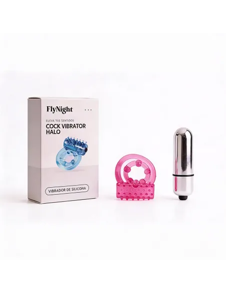 Anillo vibrator halo rosa / c9041 | Fly night | Anillos