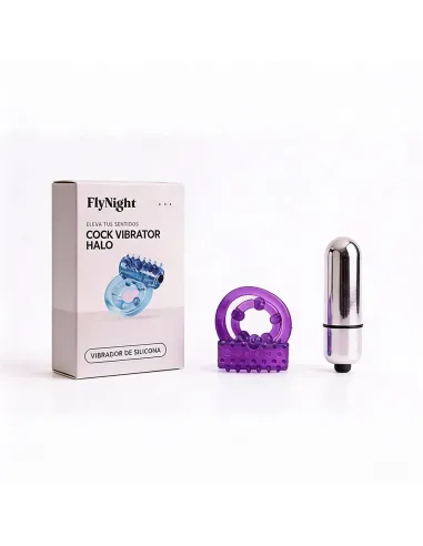 Anillo vibrator halo vioelta / c9041 | Fly night | Anillos