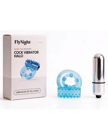 Anillo vibrator halo azul / c9041 | Fly night | Anillos