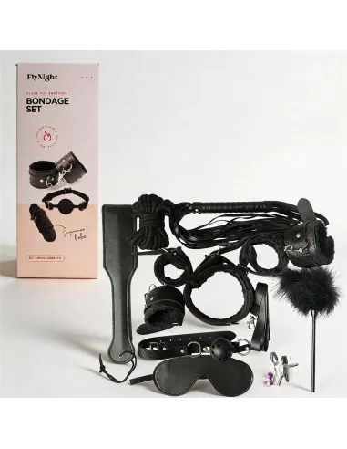 Bondage set negro / c9017 | Fly night | Kits