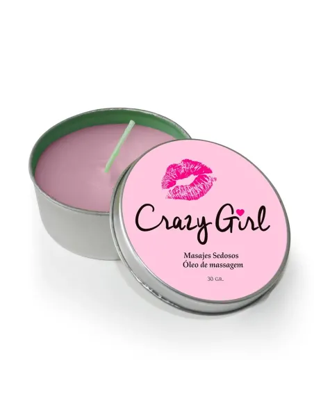 Massage candle crazy girl - 30 gr | Sexitive | Velas para masajes