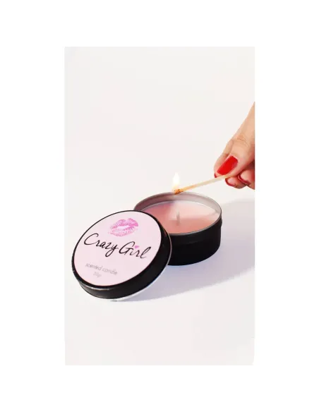 Massage candle crazy girl - 30 gr | Sexitive | Velas para masajes