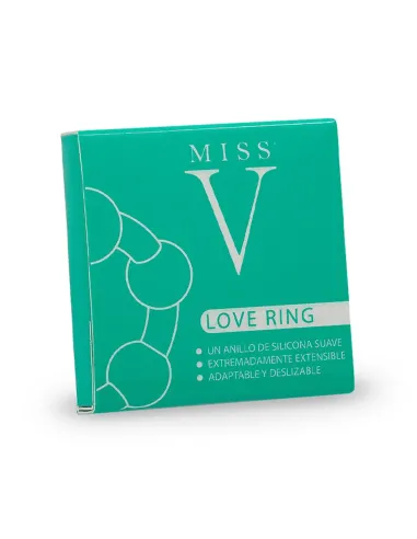 Anillo love ring piel | Miss v | Anillos