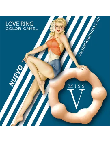 Anillo love ring piel | Miss v | Anillos